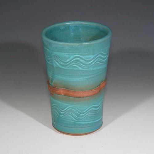 Aegean Green Tumbler by Kathy Kearns