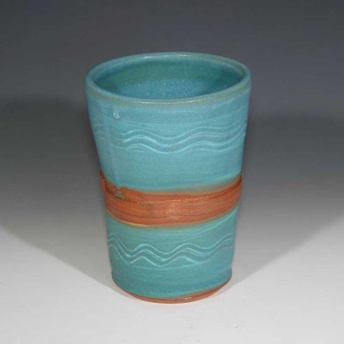 Aegean Green Tumbler by Kathy Kearns
