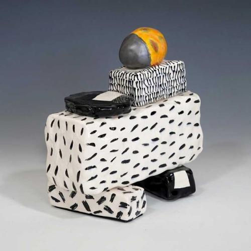 Box with Orange Ball by Nina Else