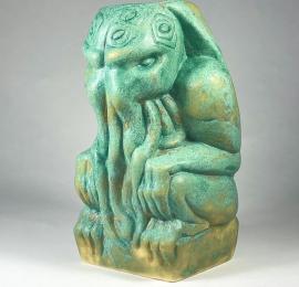 Cthulhu Idol Mug: Madness from the Sea Green by Chris Shima