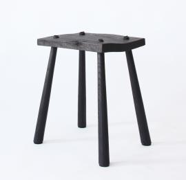 Roughsawn Stool by Duncan Oja